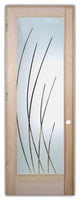 Interior Prehung Door or Interior Slab Door - Sleek Arcs - Douglas Fir...