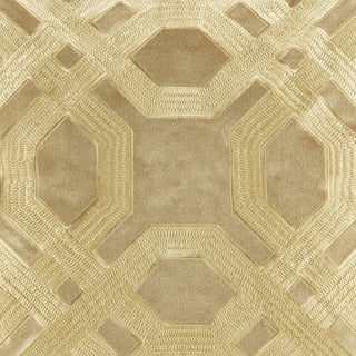 Croscill Biron Traditional Sqaure Pillow 18x18, Gold