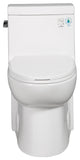 One-piece 1.28 GPF Single Flush Elongated Toilet with Soft-Close Seat
