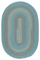 Colonial Mills Georgetown GT50 Federal Blue Traditional Area Rug, Round 8'x8'