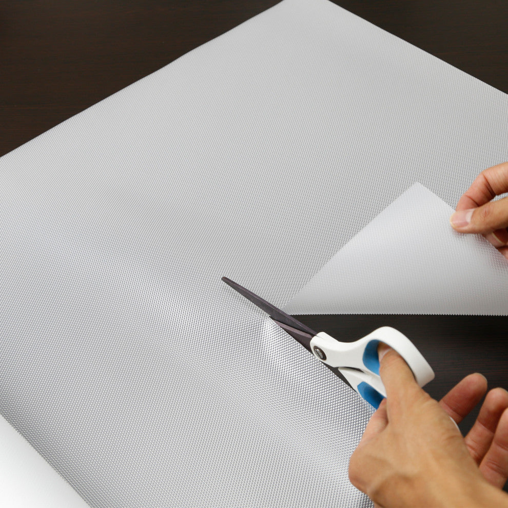Clevr Premium 12"x20' Non-Adhesive Shelf Liner, Clear