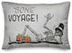 Bone Voyage! 14x20 Throw Pillow