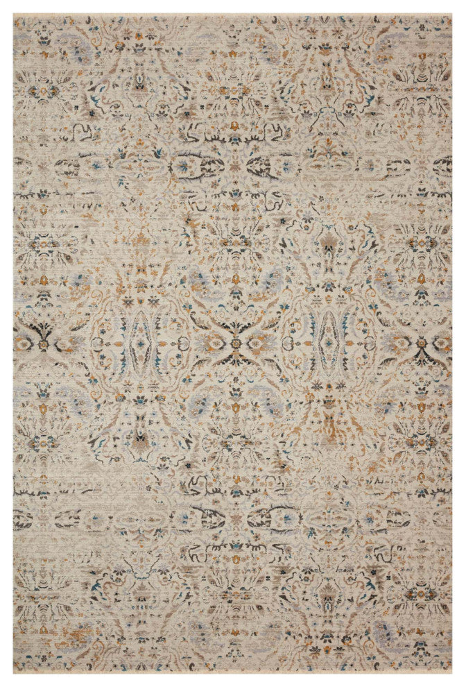Leigh LEI-07 Ivory/Straw 9'6"x13' Area Rug
