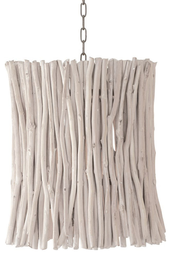 Capital Lighting 340242 Cara 4 Light 16"W Pendant - Brushed Pewter