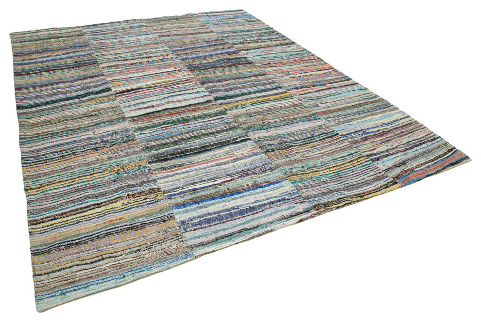 Rug N Carpet - Handmade Anatolian 9' 2'' x 11' 8'' Vintage Patchwork Kilim Rug