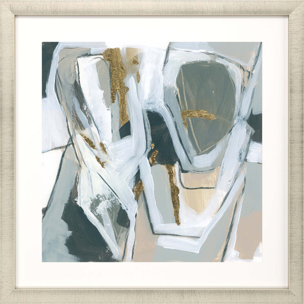 Neutral Echoes I Framed Art