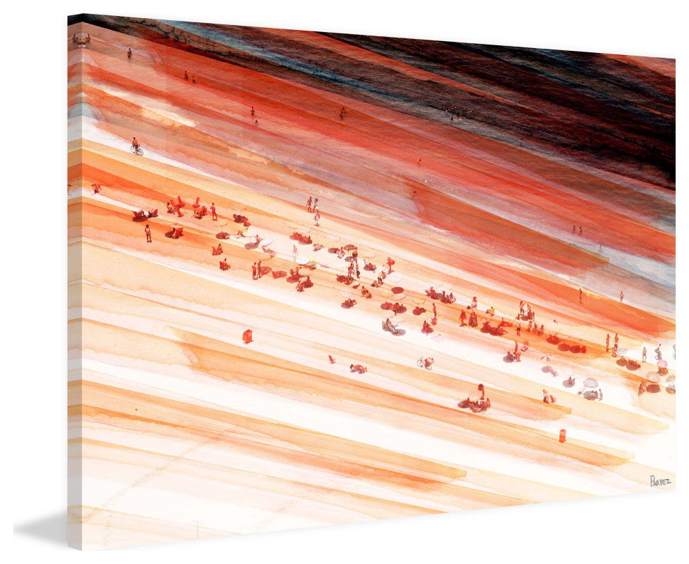 "Zona Sul" Fine Art Canvas Print, 18"x12"