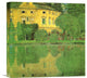 "Schloss Kammer On Attersee (2)" Canvas Giclee by Gustav Klimt, 16"x16"