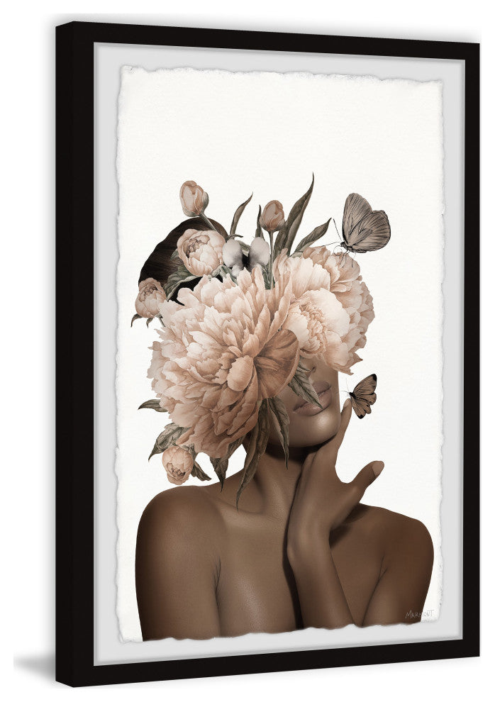 "Hidden Desire" Framed Painting Print, 8x12