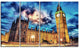 "Big Ben and House of Parliament" Photograph Print, 4 Panels