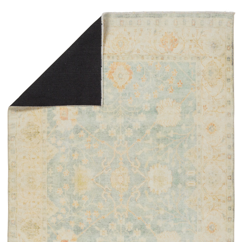 Jaipur Living Lovato Floral Blue/ Green Area Rug 4'X6'