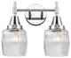 INNOVATIONS LIGHTING 447-2W-PC-G302 Caden 2 Light 17 inch Bath Vanity Light