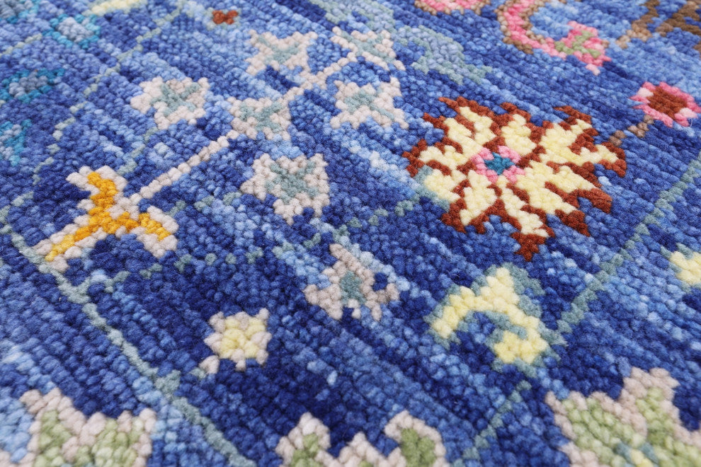 Turkish Oushak Handmade Wool Rug 3' 1" X 5' 4" - Q15379