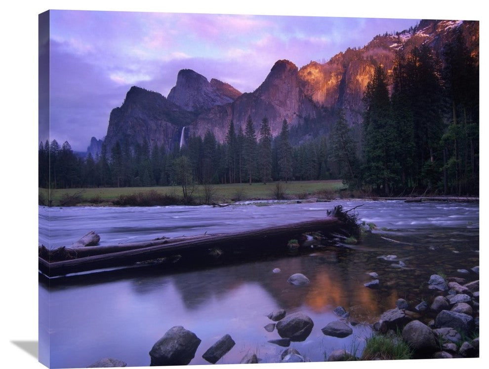 "Bridalveil Fall And The Merced River, Yosemite Np, California" Artwork