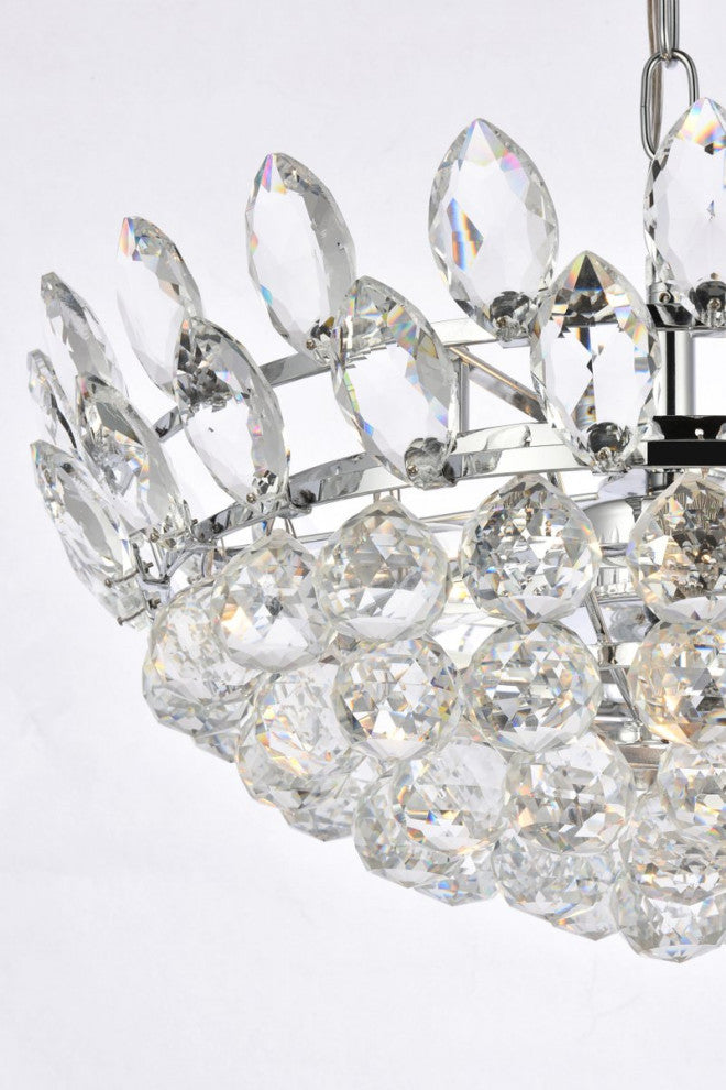 Eleana 18" Pendant, Chrome