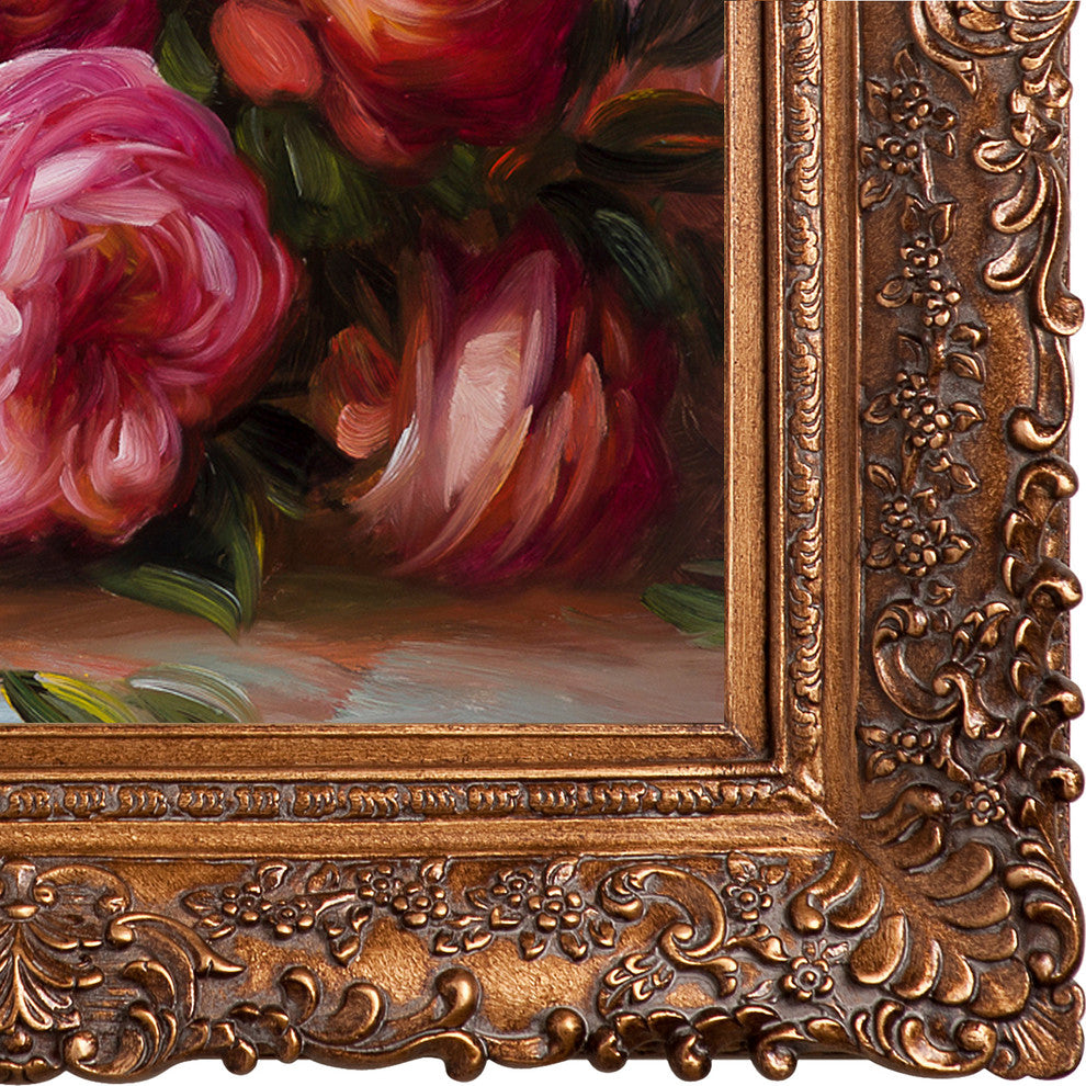 Discarded Roses, Burgeon Gold Frame 20"x24"