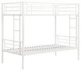 Gewnee Twin Over Twin Metal Bunk Bed