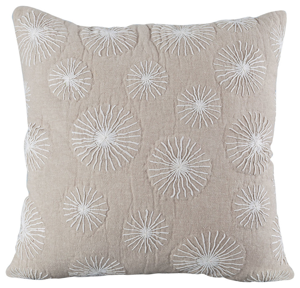 POMEROY 905629 Urban Flowers 20x20 Pillow, Cover Only