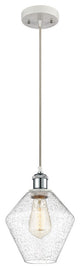 Innovations 516-1P-WPC-G654-8-LED 1-Light Mini Pendant, White, Polished Chrome