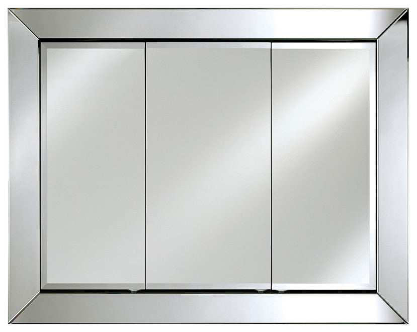 Afina Radiance Contemporary Triple Door Cabinet, Extra Large