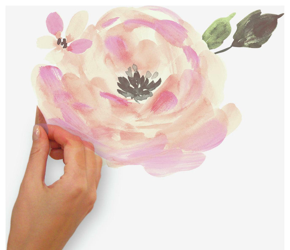 Floral Blooms Peel And Stick Wall Decals
