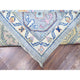 Cloud Gray Anatolian Village Inspired Wool Hand knotted Oriental Rug 10'3"x13'7"