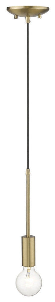 Dull Gold Mini Pendant Hanging Light