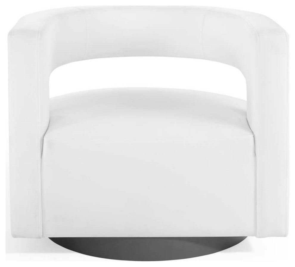 Armchair Accent Chair, Velvet, White, Modern, Living Lounge Hotel Hospitality
