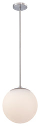Niveous 10" LED Pendant 2700K, Brushed Nickel