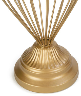 Gold Balloon Wire Hat Stands, Set of 2