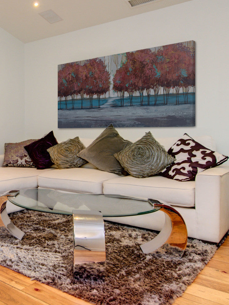 "Chestnut Branches II" Painting Print on Canvas by Julie Joy