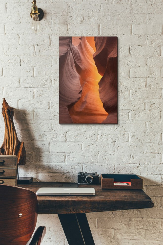 Epic Graffiti "The Burning" by Darren White, Giclee Canvas Wall Art, 12"x18"