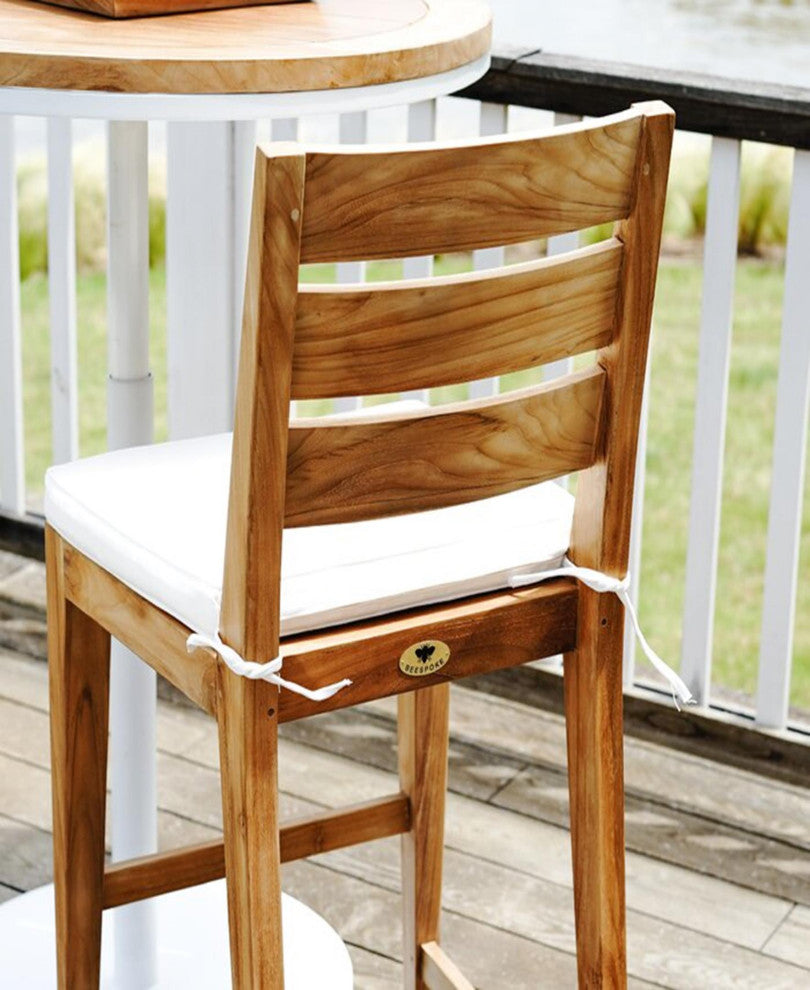 Catalina Teak Outdoor Bar Chair