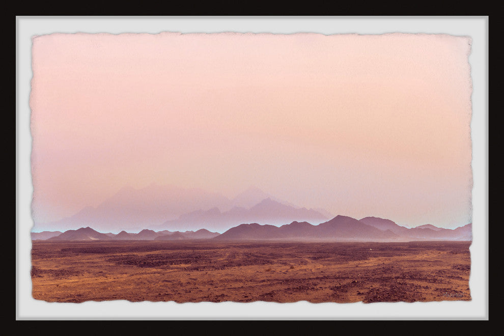 "Over the Horizon" Framed Painting Print, 36x24