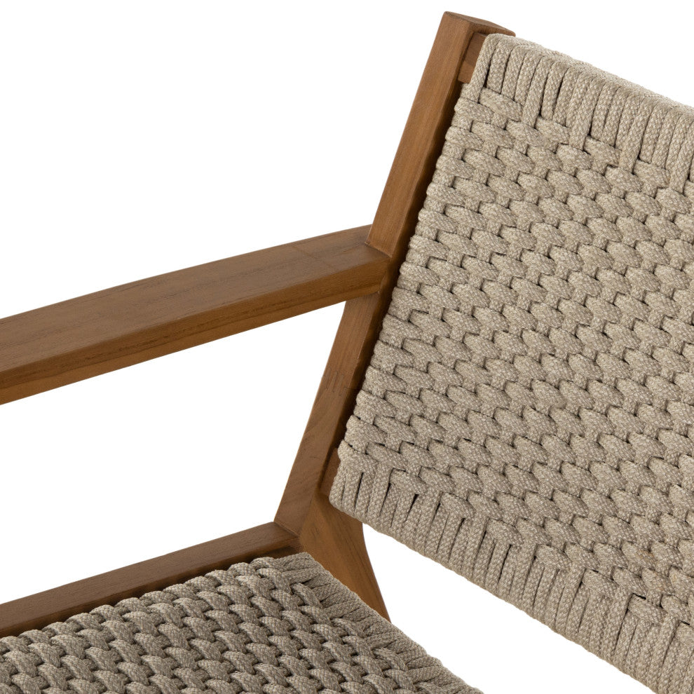 Delano Outdoor Chair-Natural Teak