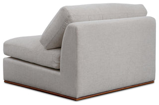 Rue Slipper Chair Flecked Grey