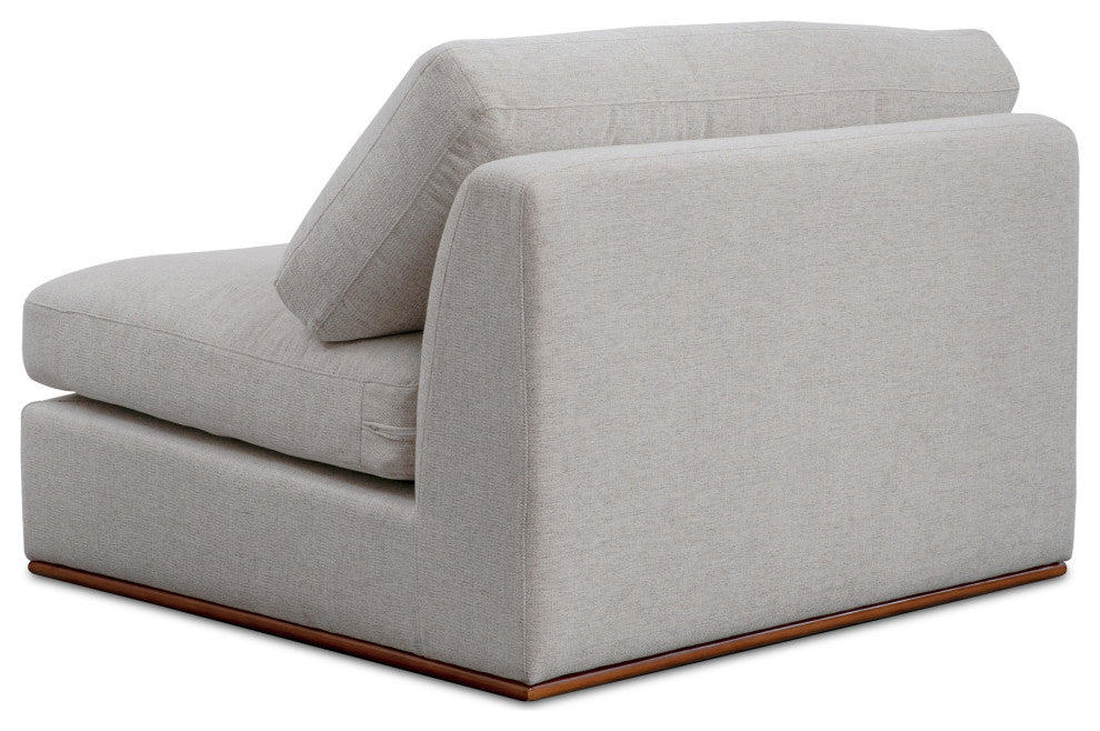 Rue Slipper Chair Flecked Grey