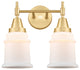 Innovations 447-2W-SG-G181-LED 2-Light Bath Vanity Light, Satin Gold