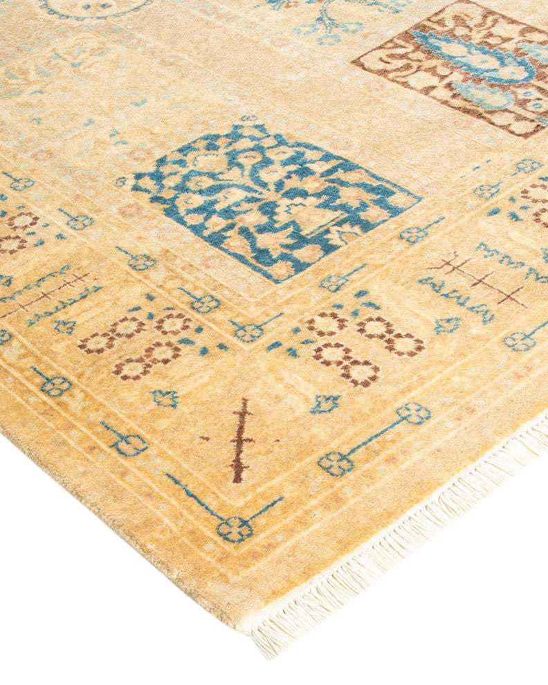 Mogul, One-of-a-Kind Hand-Knotted Area Rug Ivory, 3' 0" x 8' 9"