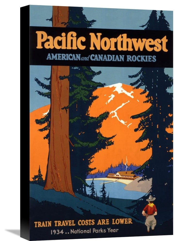 Pacific Northwest, 14"X22"