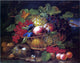 George Forster Still Life With Fruit Butterflies and Bird's Nest Wall Decal