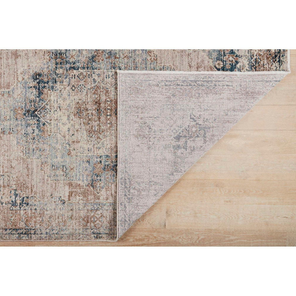 Heirloom Medallion Area Rug - Blue, 7'10"x10'