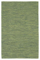 India Contemporary Area Rug, Green, 7''9"x10''6" Rectangle