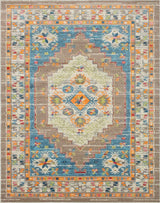 Noori Rug Distressed Hester Brown/Blue Rug