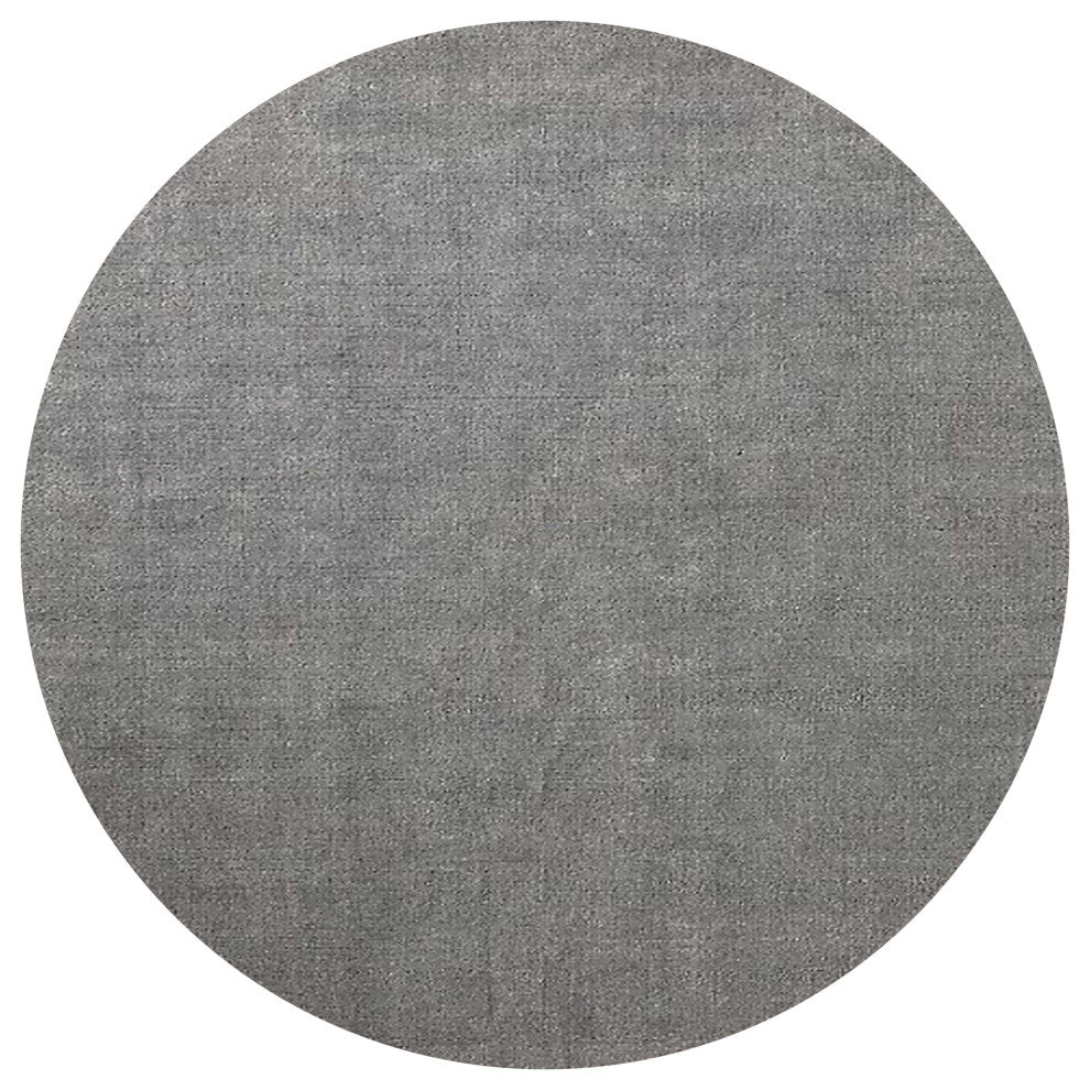Ahgly Company Indoor Round Mid-Century Modern Area Rugs, 6' Round