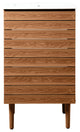 20" Slat Modern 2-Shelf Bath Vanity Cabinet Only (Sink Basin not Included)