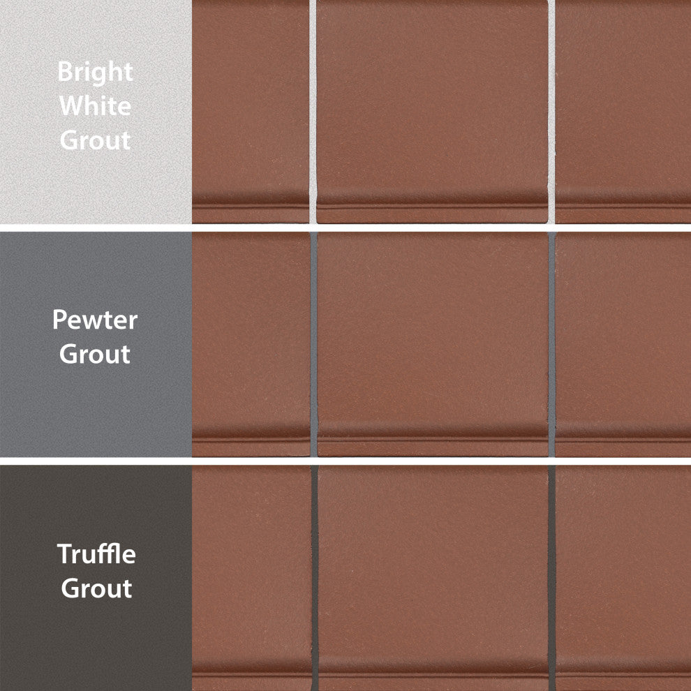 Quarry Cove Base Red II Ceramic Floor and Wall Trim