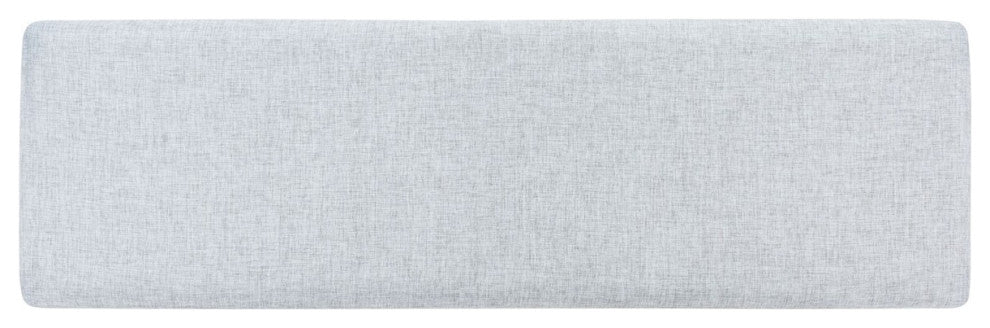 Safavieh Cricket Open Shelf Bench, Grey/Natural Acacia