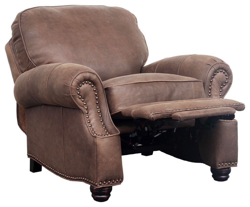 Longhorn Recliner, Dark Sanded Bomber