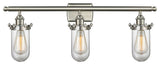 Innovations Lighting 516-3W-Sn-232Cl-Led 3 Light Dimmable Led Bathroom Fixture